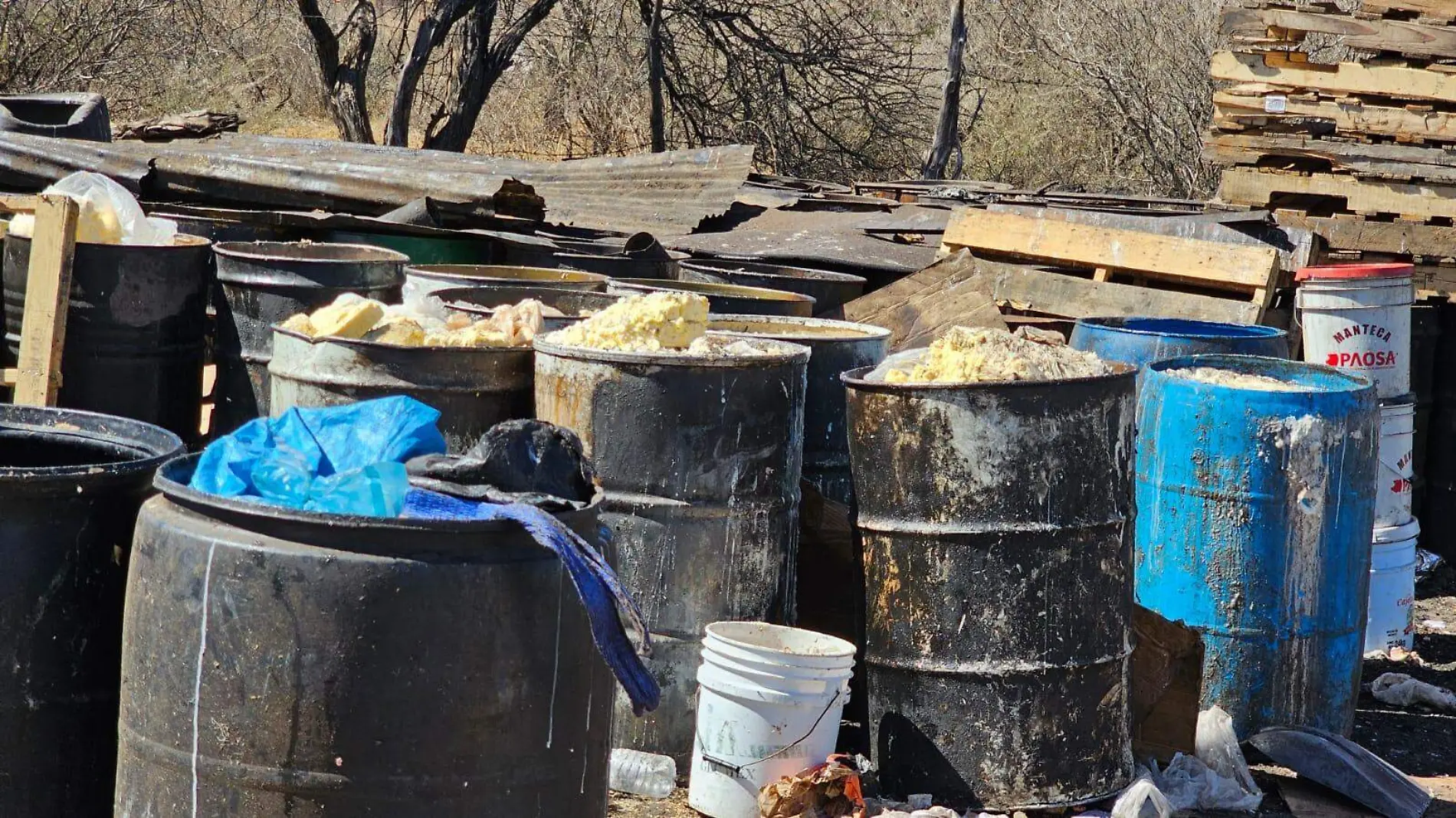 contaminación basura empresa parral 